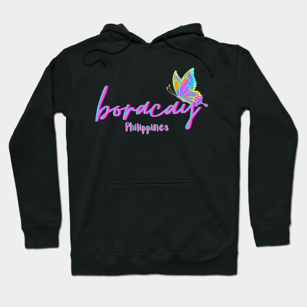 Boracay Philippines Hoodie by DW Arts Design